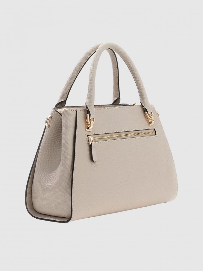 Handbag Woman Beige Guess