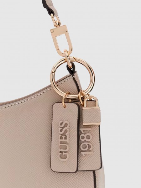 Mala Guess Mulher Noelle II Top Zip Shoulder Bag