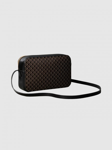 Mala Calvin Klein Mulher Emblem Aop Elongated Camera Bag