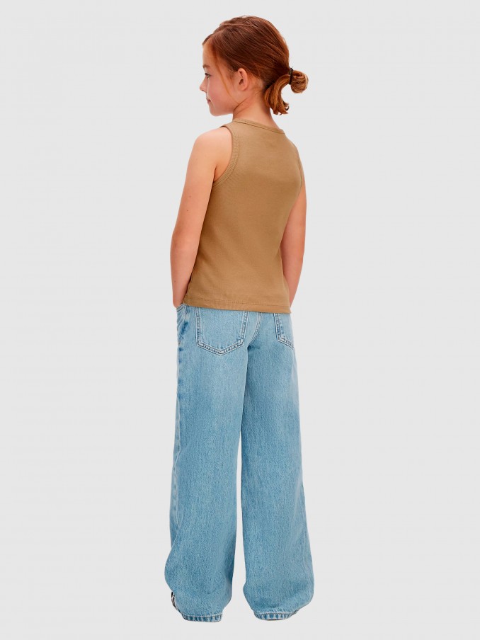 Blusa Niña Camello Calvin Klein