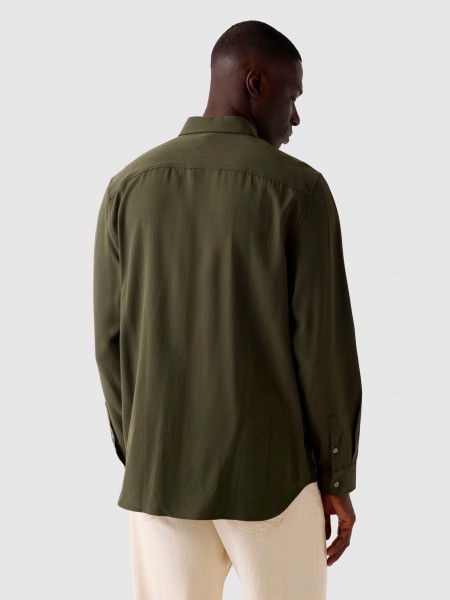 Shirt Man Green Guess