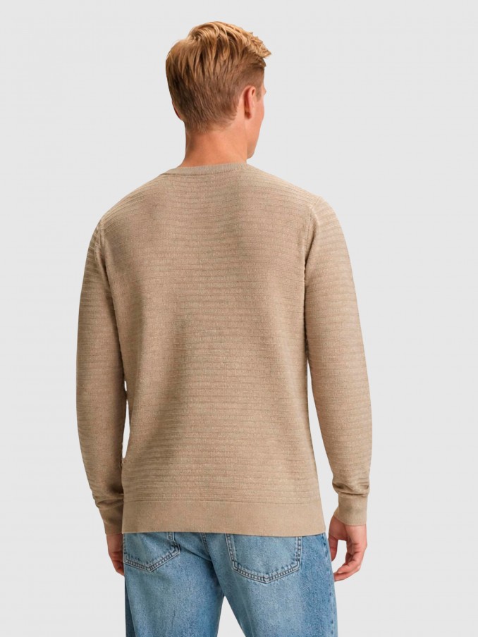 Sueter Hombre Beige Guess