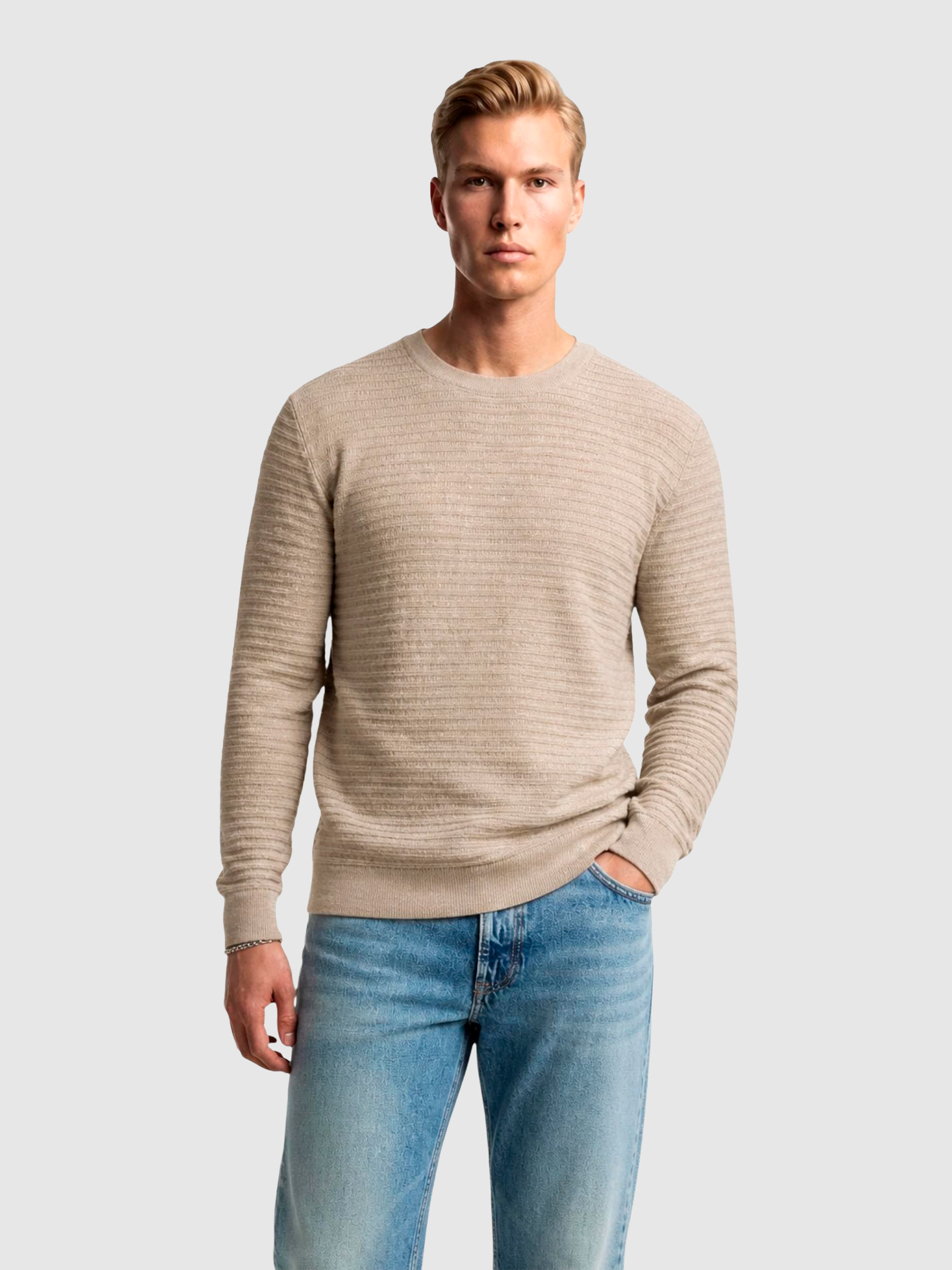 Sueter Hombre Beige Guess