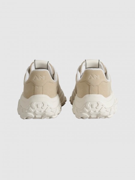 Sneakers Man Beige Antony Morato