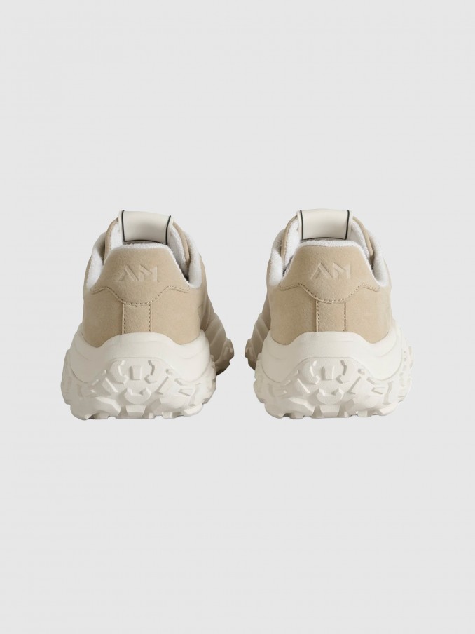 Sneakers Man Beige Antony Morato