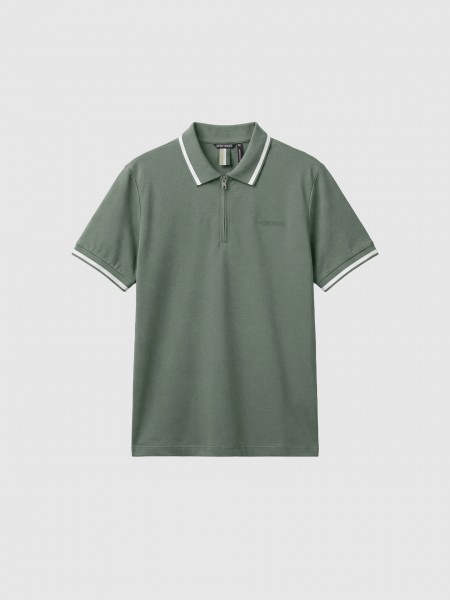 Polo Antony Morato Homem T-Shirt Regular Fit  Agave Green