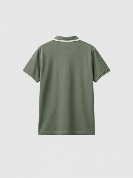 Polo Antony Morato Homem T-Shirt Regular Fit  Agave Green