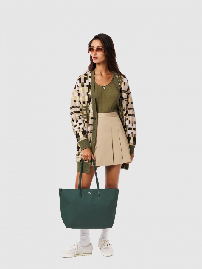 Shoppers Woman Dark Green Lacoste