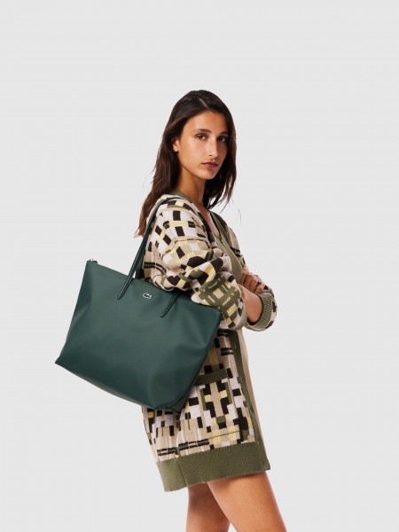 Shoppers Woman Dark Green Lacoste