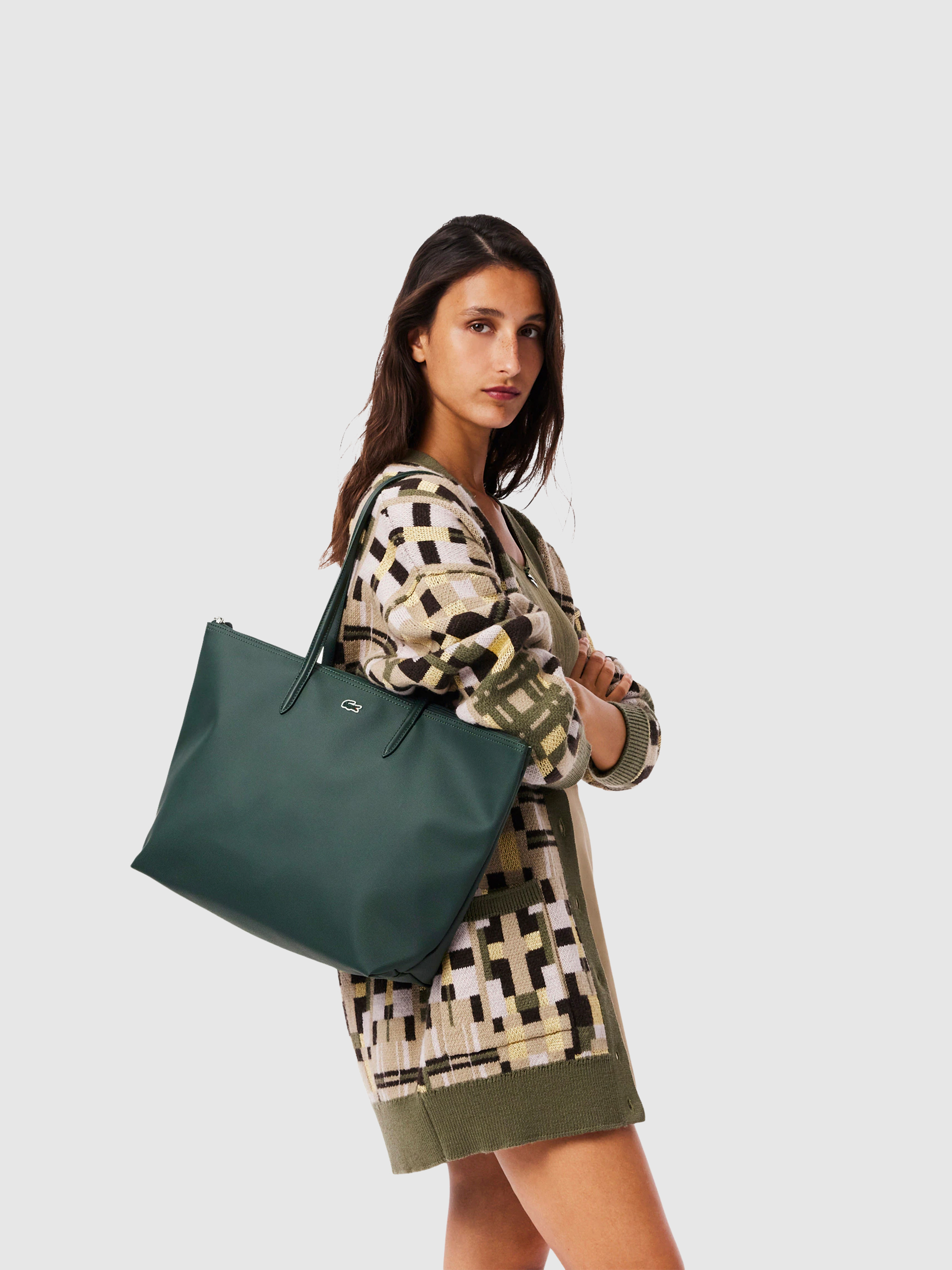 Shoppers Woman Dark Green Lacoste
