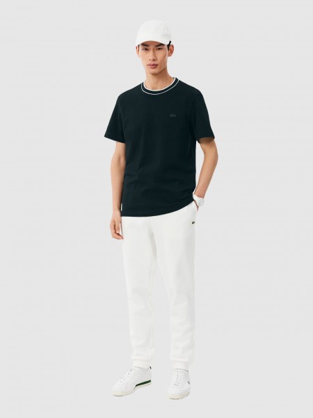 T-Shirt Lacoste Homem Crewneck T-Shirts Male Adult Knit
