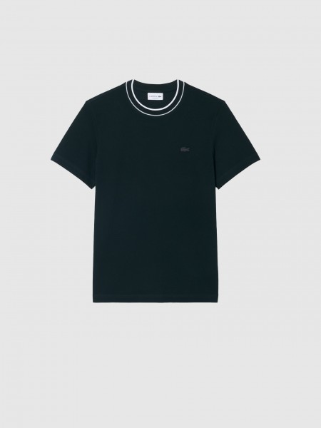 T-Shirt Lacoste Homem Crewneck T-Shirts Male Adult Knit
