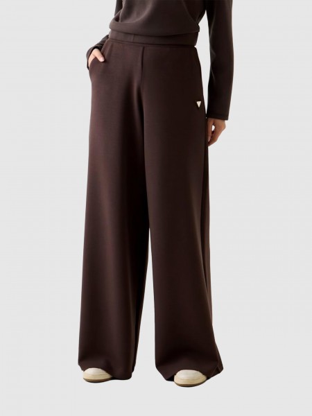 Pantalones Mujer Marr�n Guess Underwear