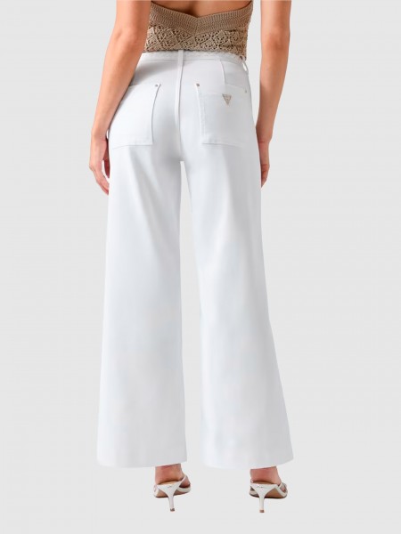 Jeans Woman White Guess