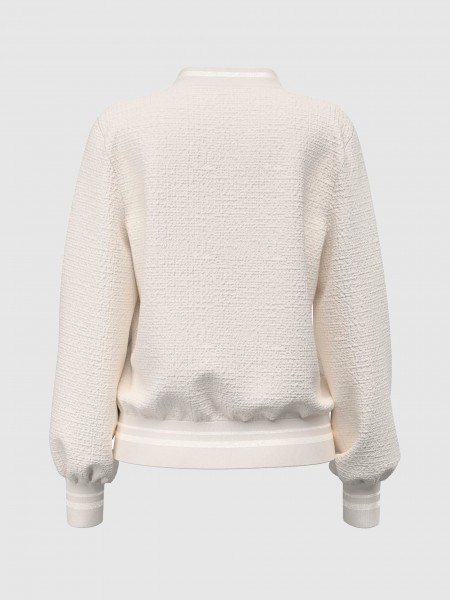 Casaco Guess Mulher Jole Bomber Sweatshirt