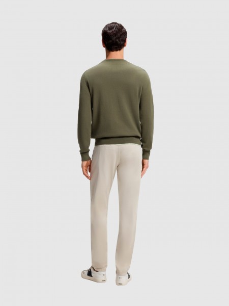Pullover Man Green Boss
