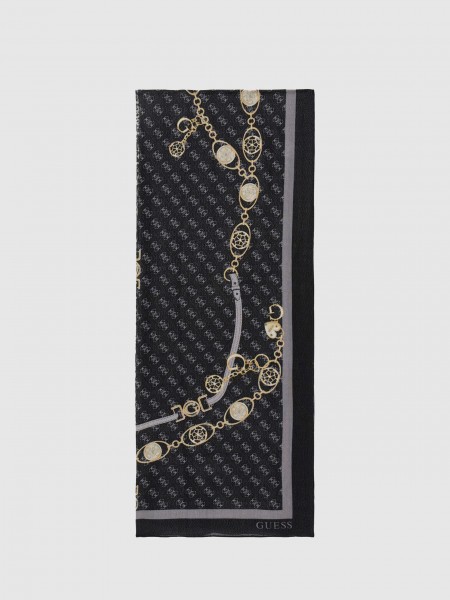 Cachecol Guess Mulher Printed Scarf 70X180