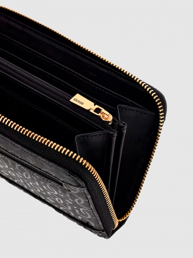 Wallet Woman Black Guess