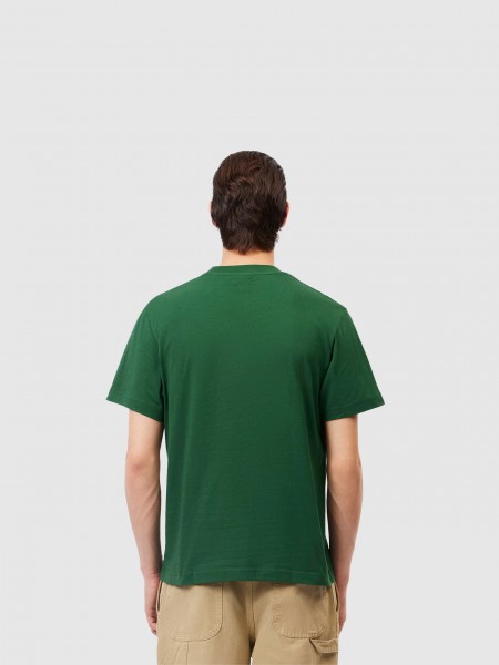 T-Shirt Lacoste Homem Crewneck T-Shirts Male Adult Knit