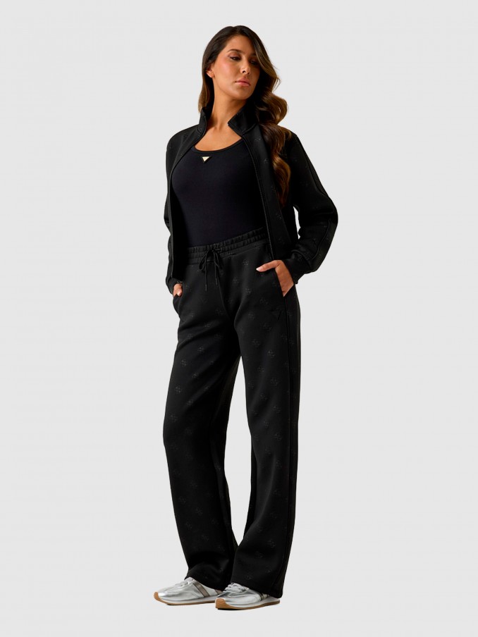 Pantalones Mujer Negro Guess Underwear