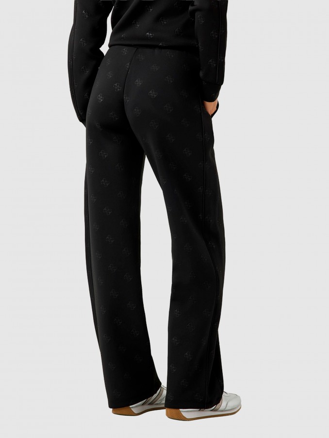 Pantalones Mujer Negro Guess Underwear