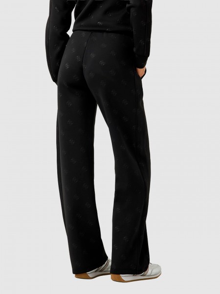 Pantalones Mujer Negro Guess Underwear