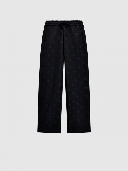 Pantalones Mujer Negro Guess Underwear