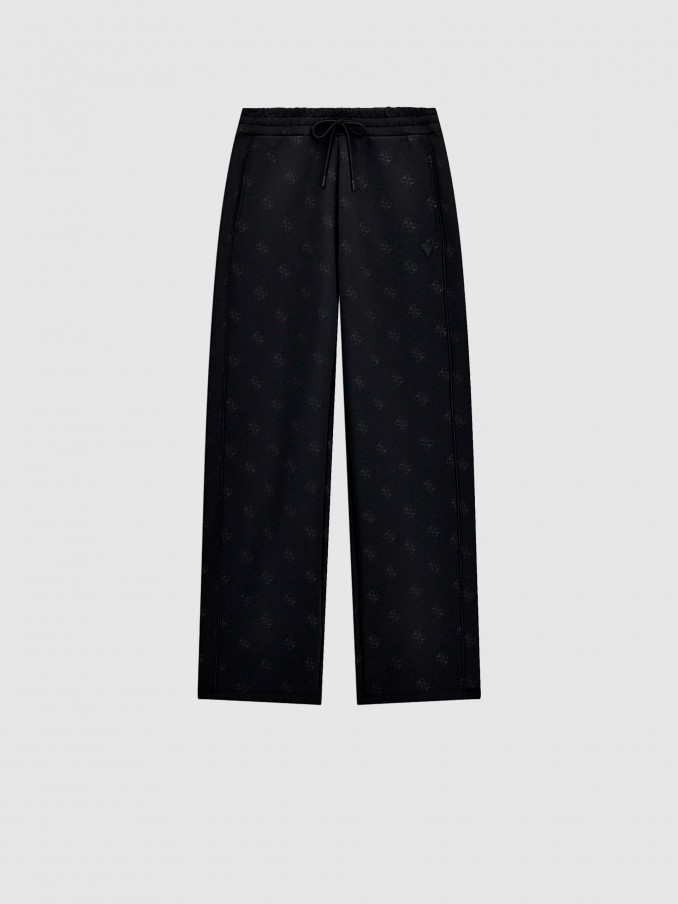 Pantalones Mujer Negro Guess Underwear