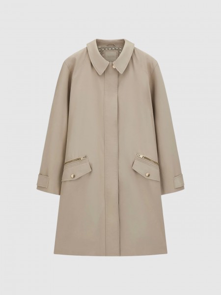 Jacket Woman Beige Guess