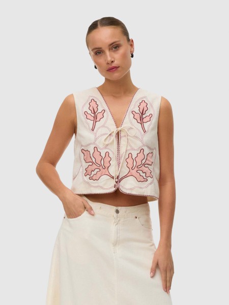 Colete Vero Moda Mulher Vmjamila S/l Vest Wvn Btq Ga