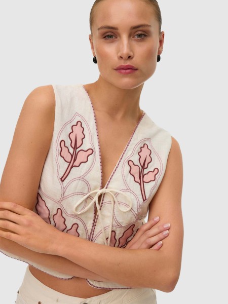 Colete Vero Moda Mulher Vmjamila S/l Vest Wvn Btq Ga