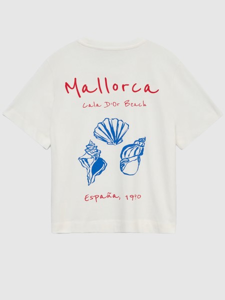 T-Shirt Vero Moda Mulher Vmgina Mette Ss Top Box Jrs T-Shirt Vero Moda Mulher Vmgina Mette Ss Top Box Jrs