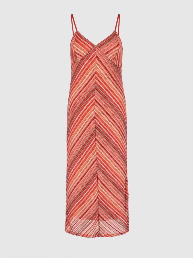 Dress Woman Coral Vero Moda