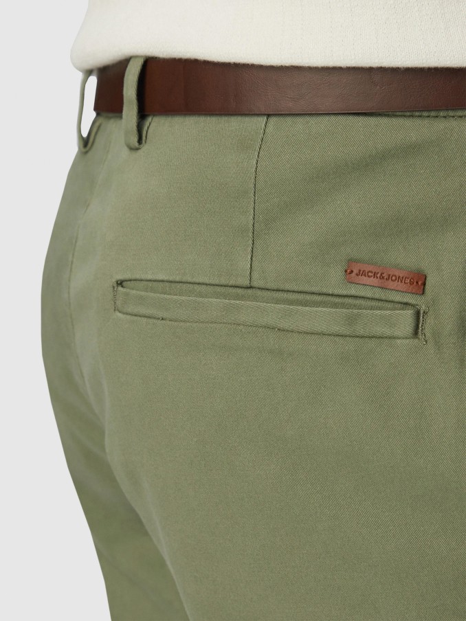 Pantalones Cortos Hombre Verde Jack & Jones