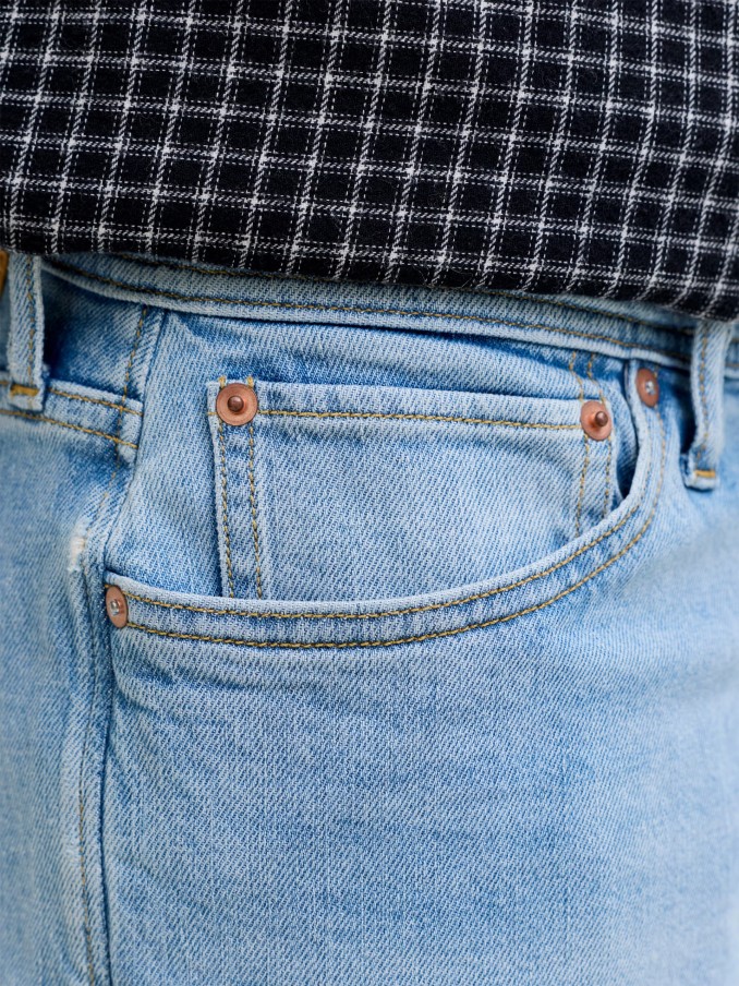 Pantalones Cortos Hombre Jeans Ligeros Jack & Jones