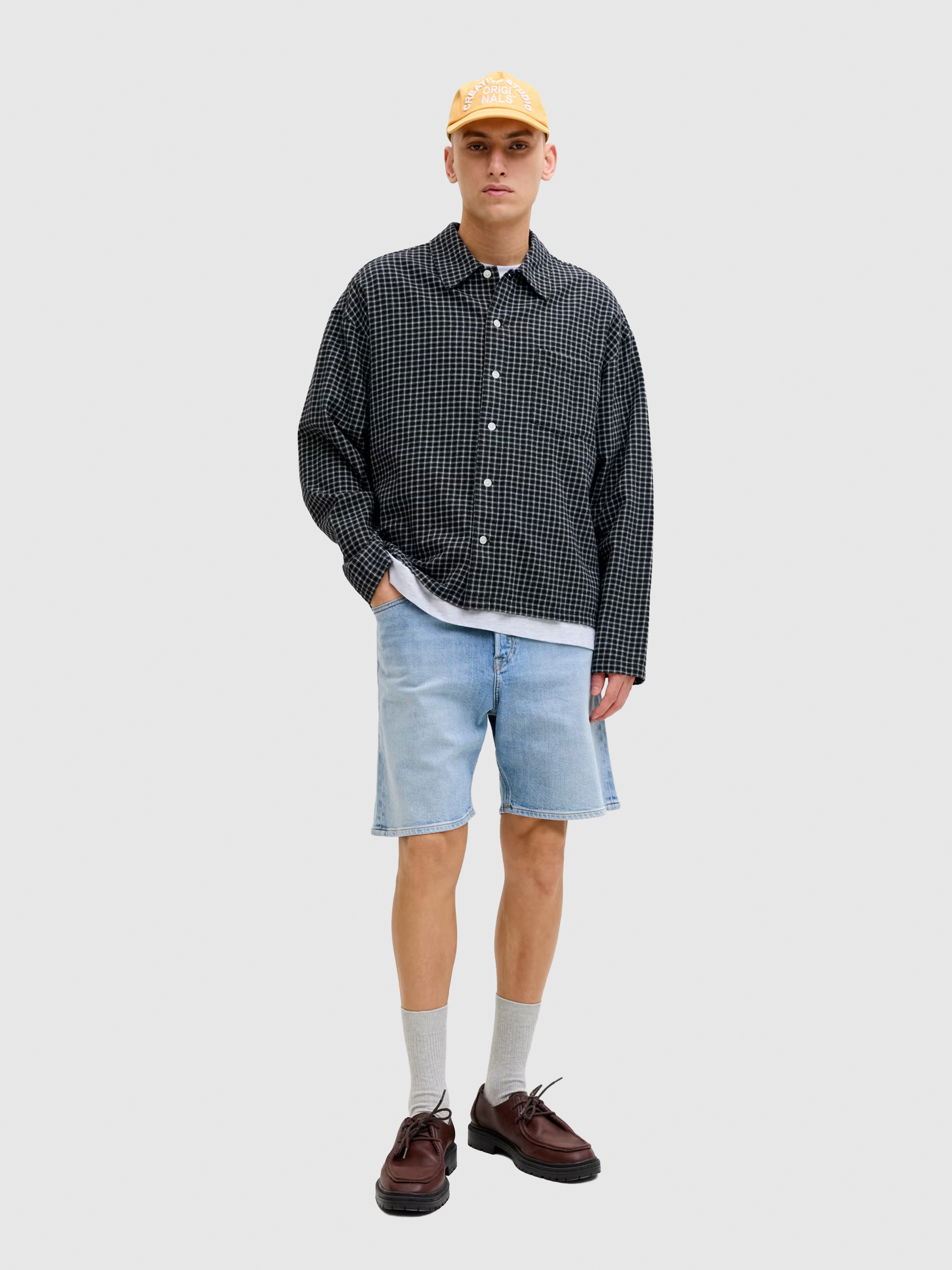 Pantalones Cortos Hombre Jeans Ligeros Jack & Jones