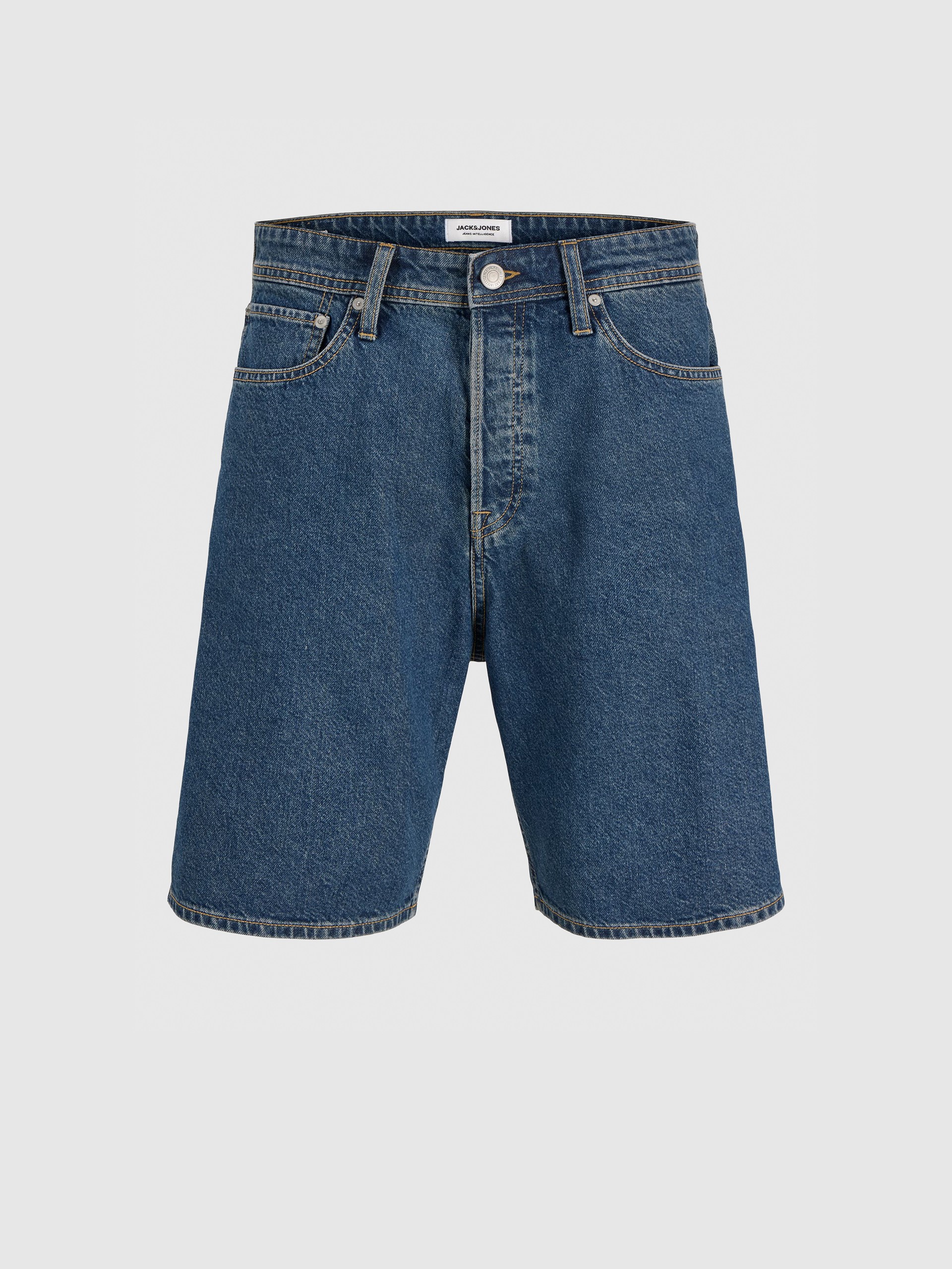 Pantalones Cortos Hombre Jeans Oscuros Jack & Jones