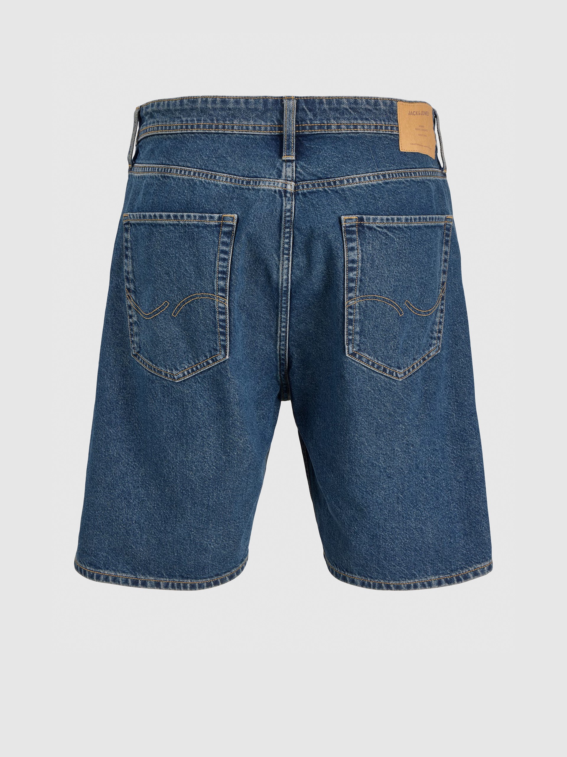 Pantalones Cortos Hombre Jeans Oscuros Jack & Jones