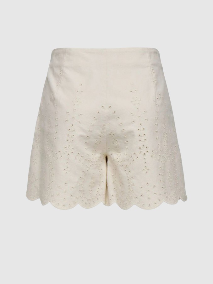 Shorts Woman Cream Only