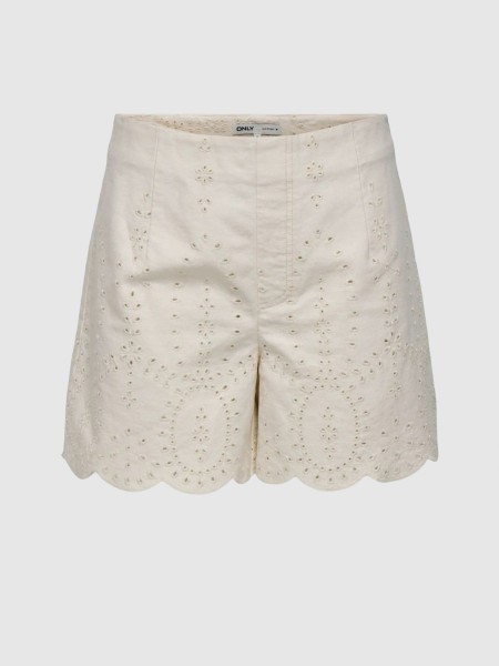 Cal��es Only Mulher Onlelsa Crochet Shorts Otw