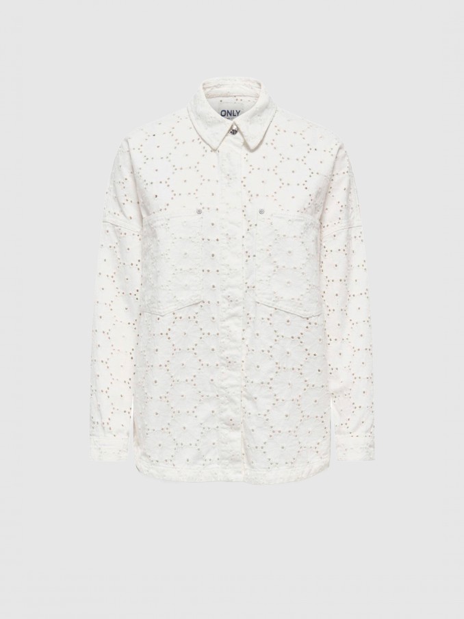 Camisa Mujer Blanco Only
