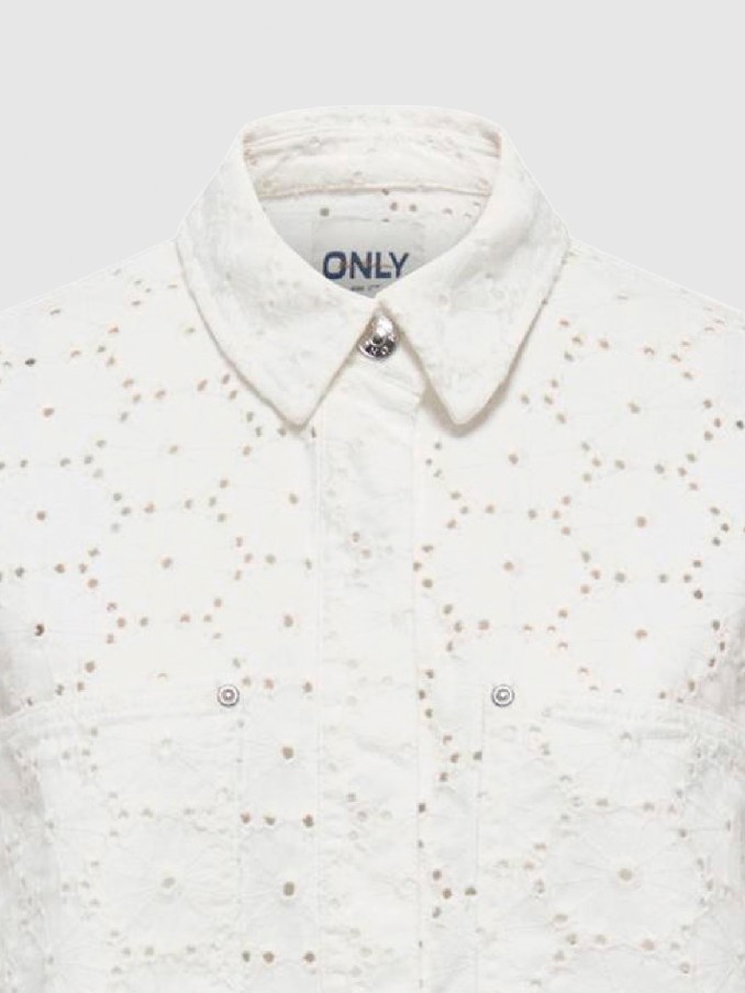 Camisa Mujer Blanco Only