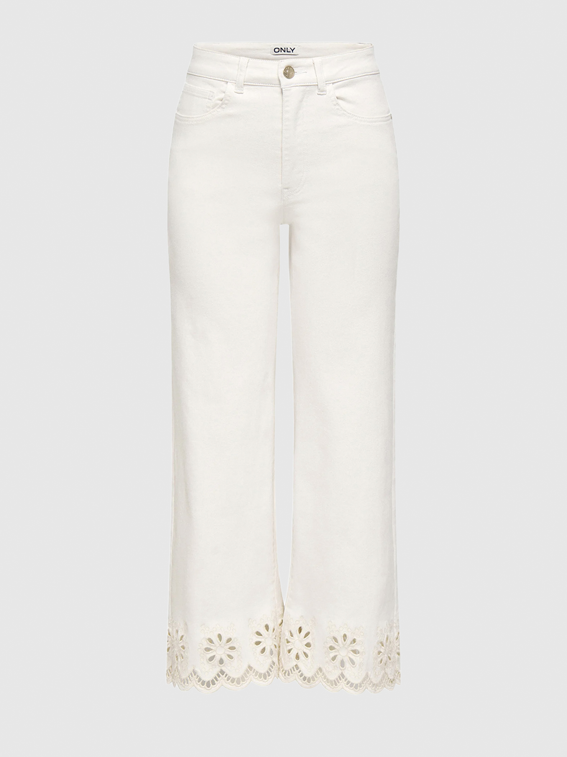 Pantalones Mujer Blanco Only