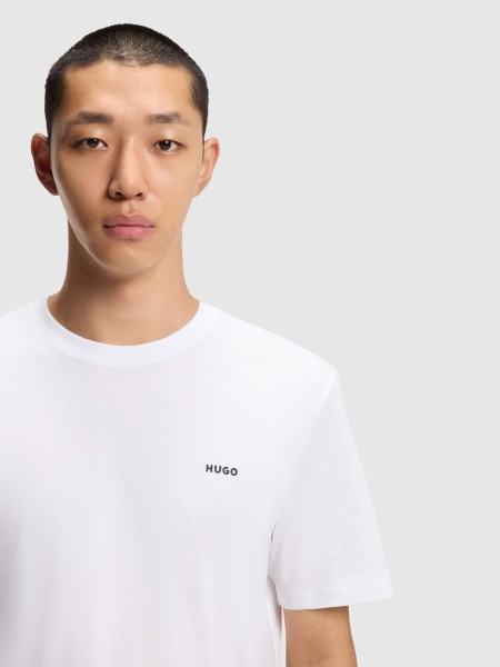 T-Shirt Hugo Homem Dero222 T-Shirt Hugo Homem Dero222