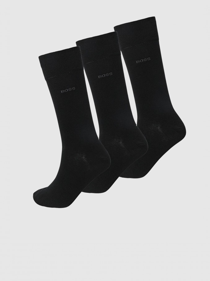 Socks Man Black Boss