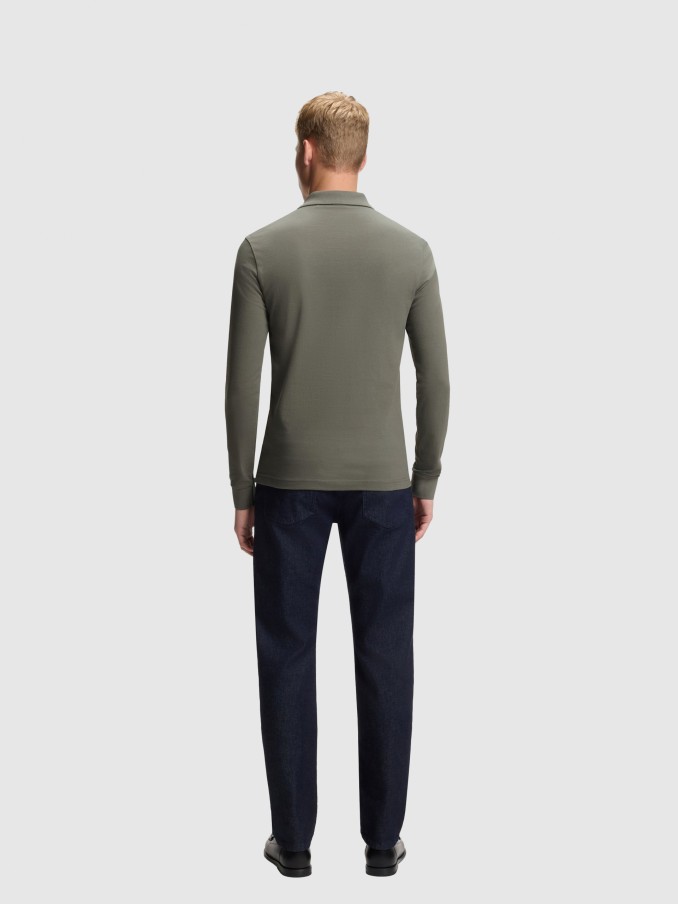 Polo Shirt Man Green Boss