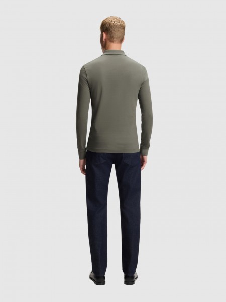 Polo Shirt Man Green Boss