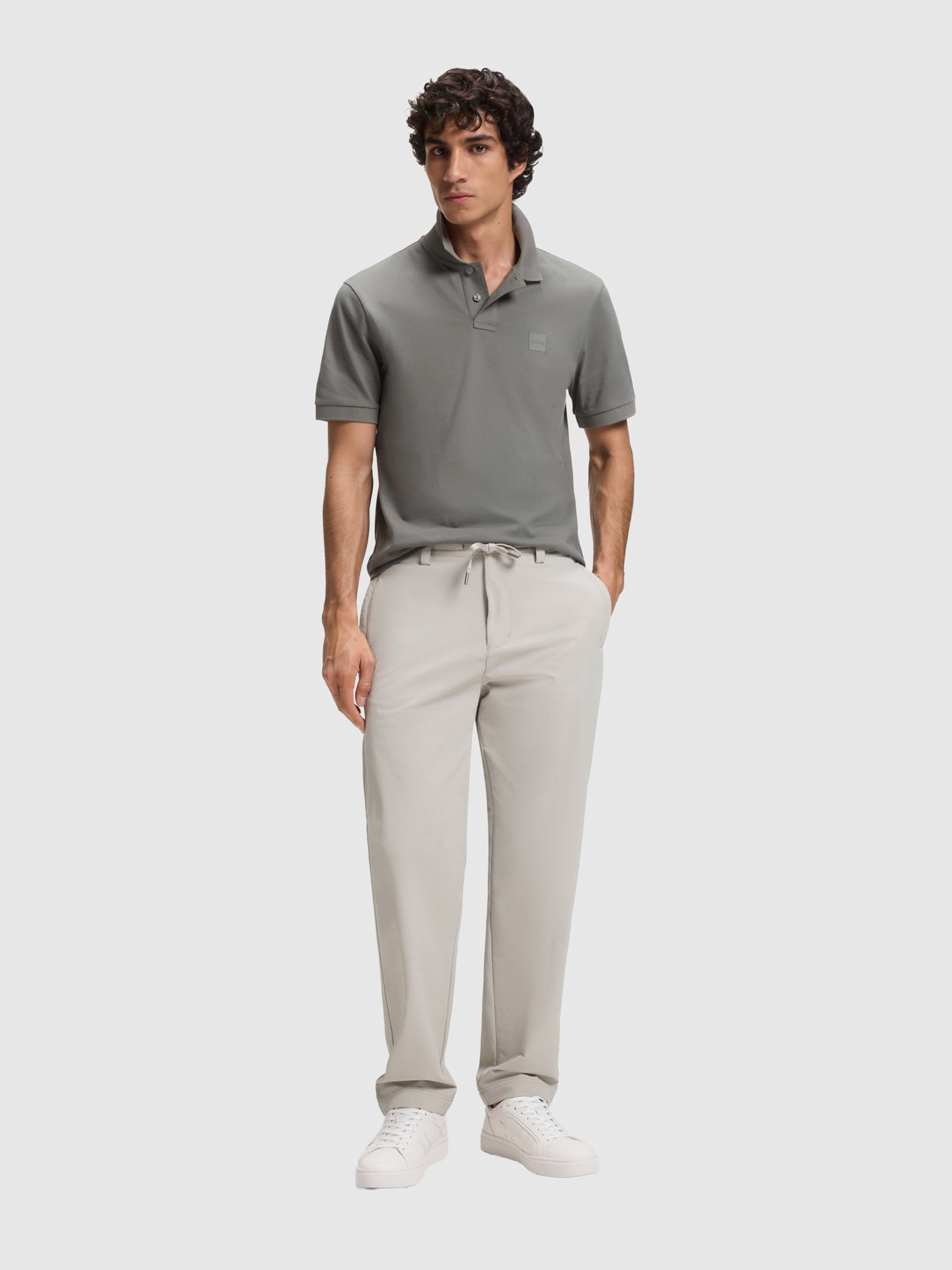Pants Man Cream Boss - Orange