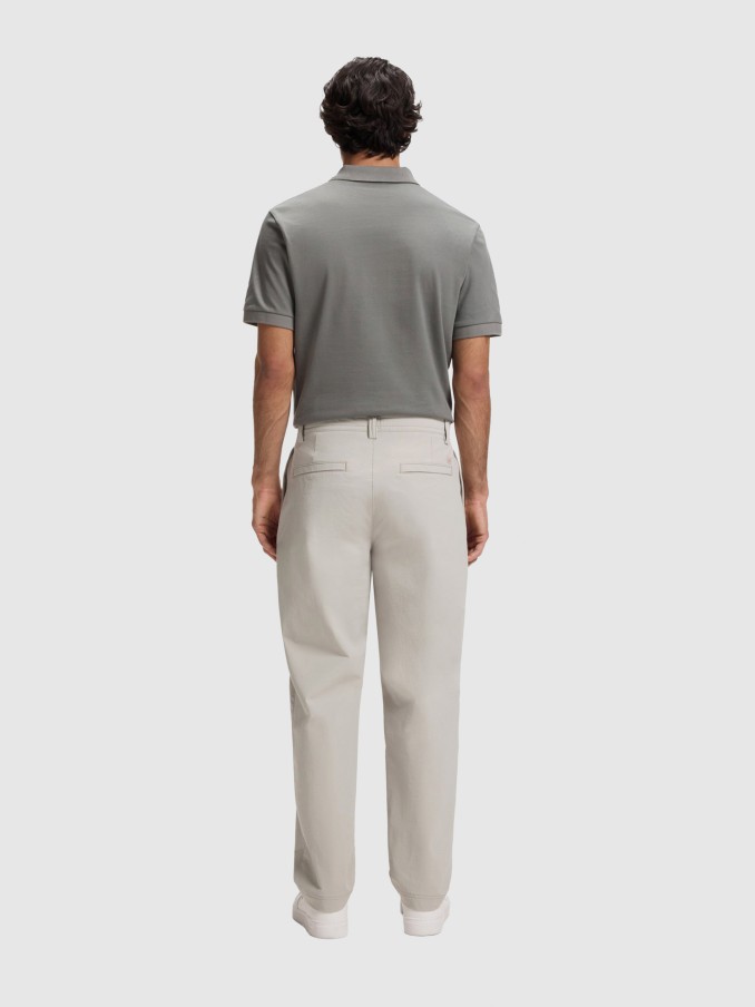 Pants Man Cream Boss - Orange