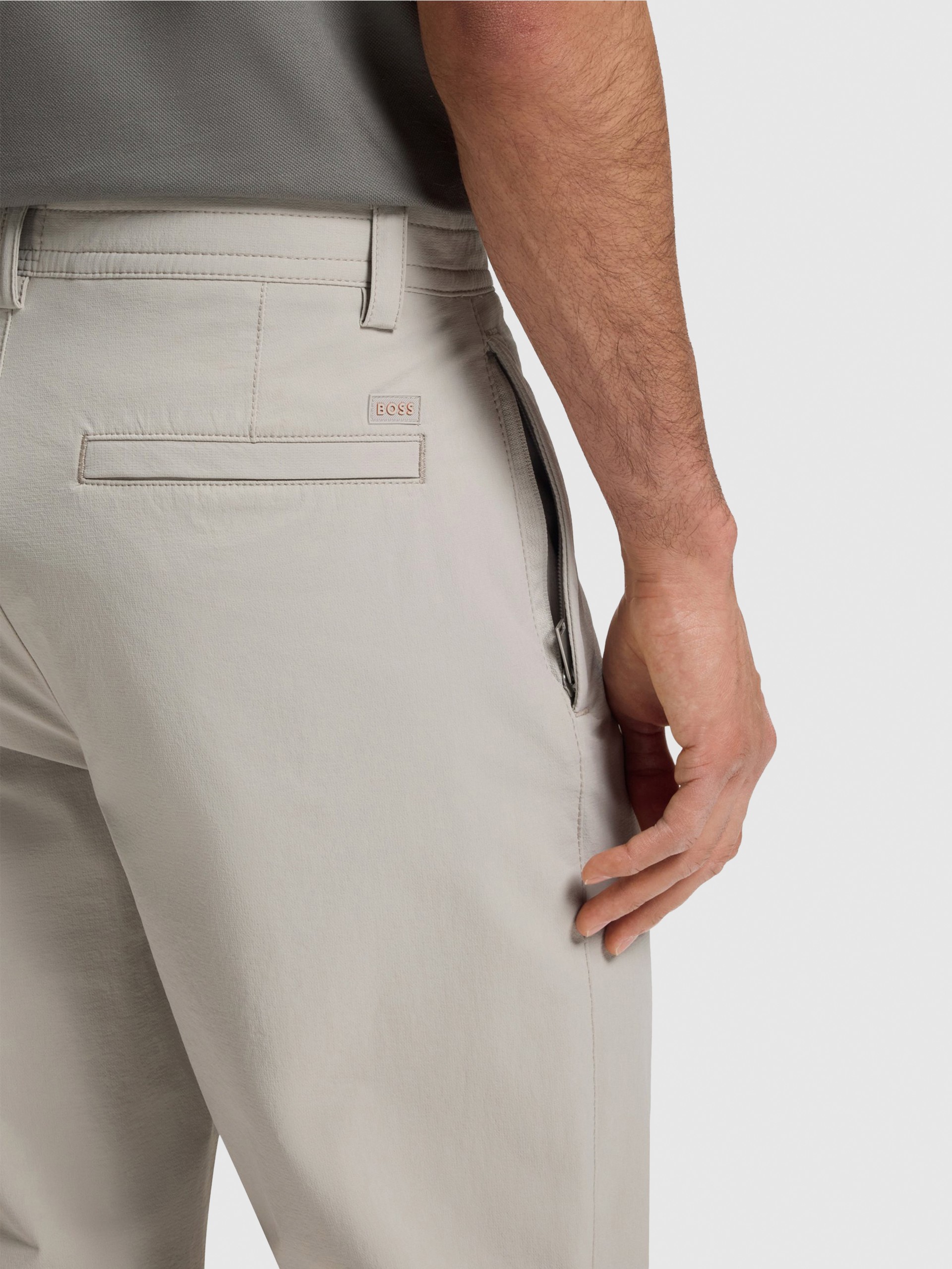 Pants Man Cream Boss - Orange